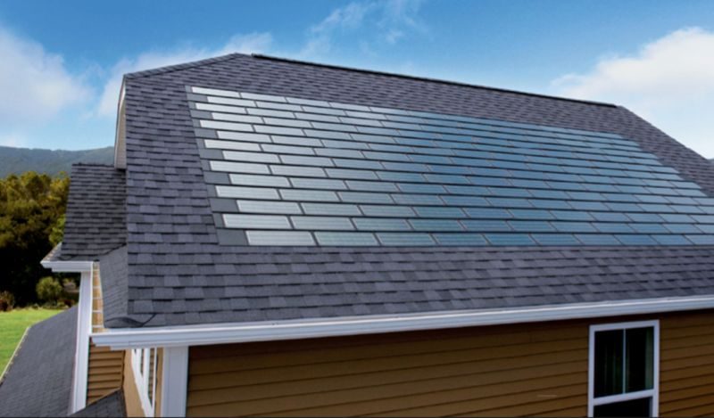 Solar tiles from Tesla