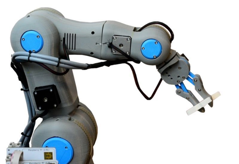 6 axe robot arm technology