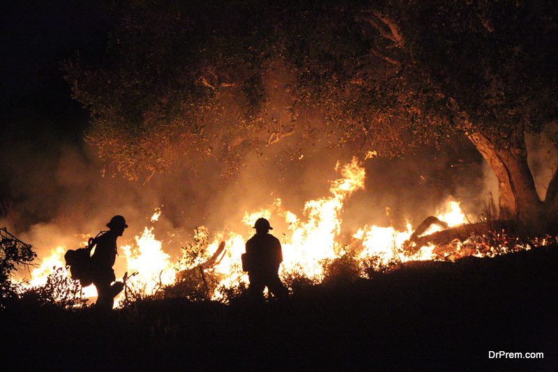 Dangerous and Deadly Northern California Fire