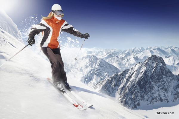 eco-friendly skiing and snow boarding 