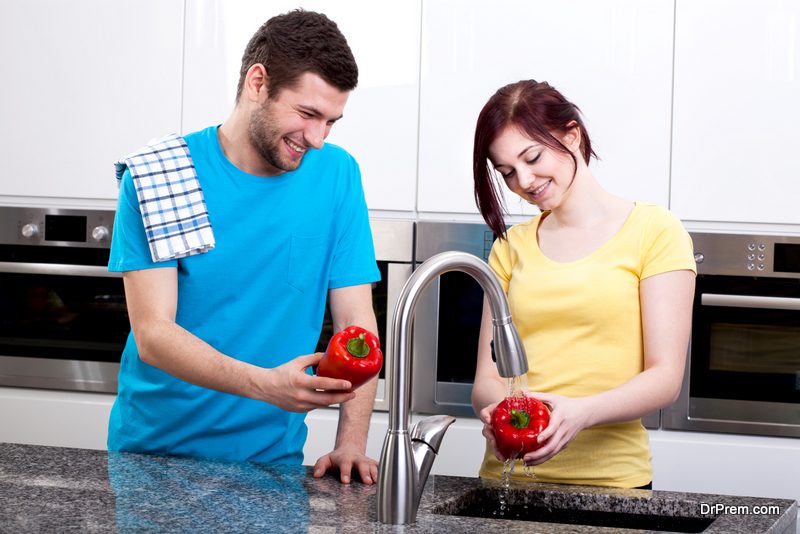 Rinse all vegetables and fruits before cooking