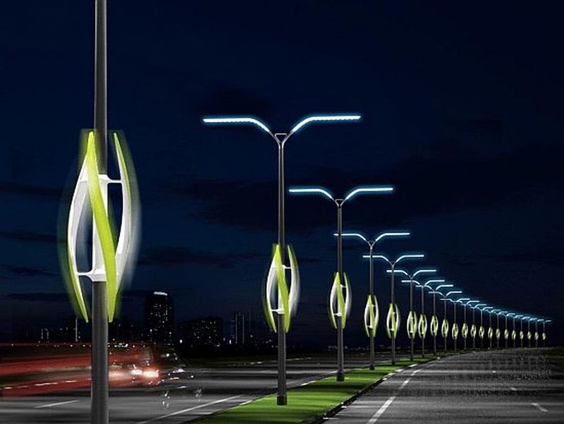 Eco-friendly streetlights for a green future