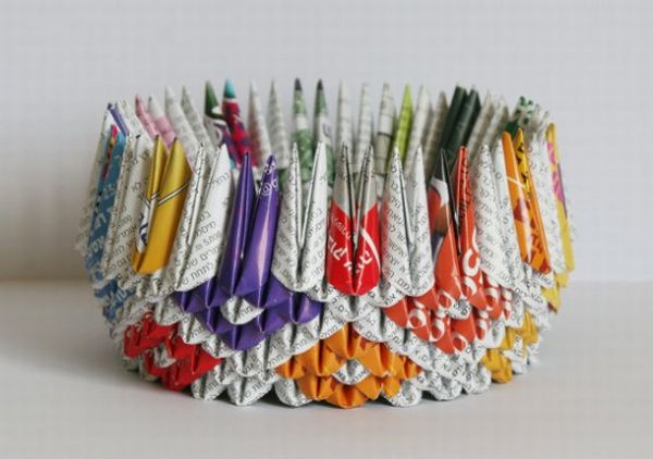 Recycled Paper Crafts Origami At Its Best Ecofriend