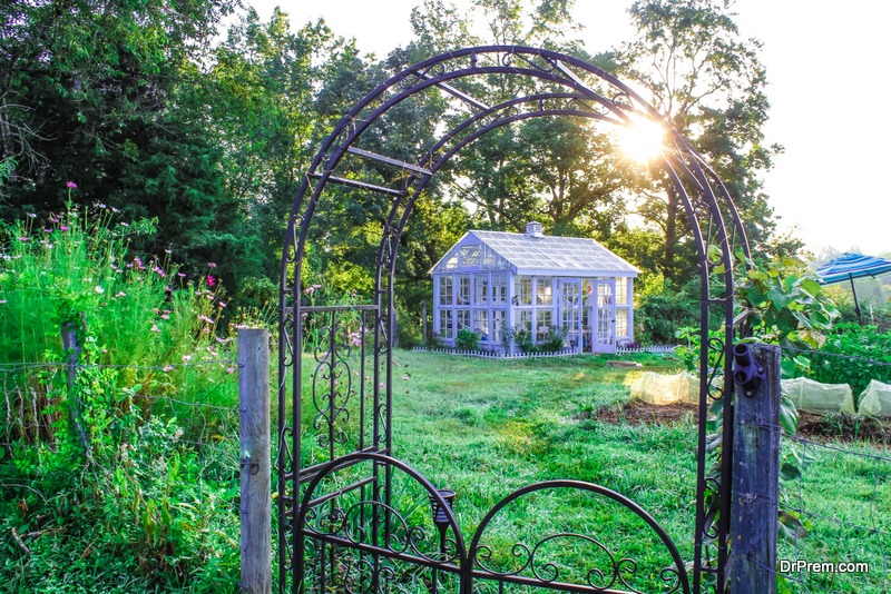 Storm Door Greenhouse