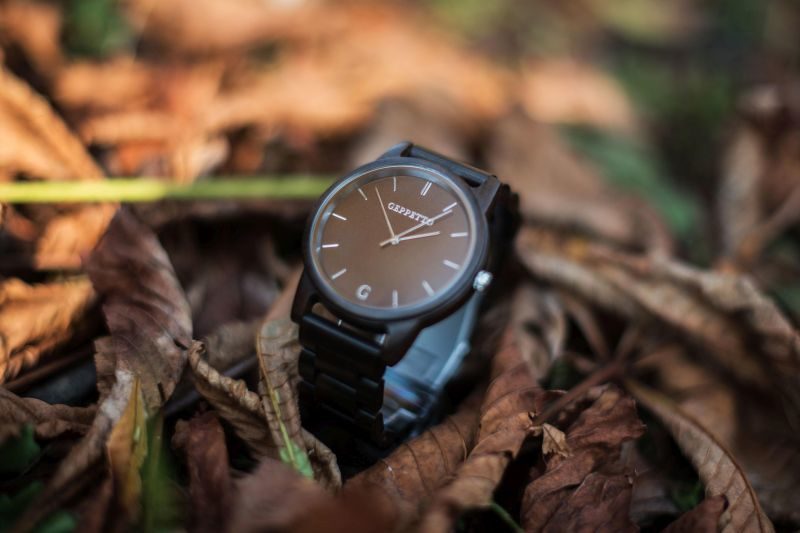 A Geppetto wooden watch lets you care for the nature