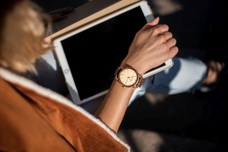 Stylish Geppetto Wooden Watch