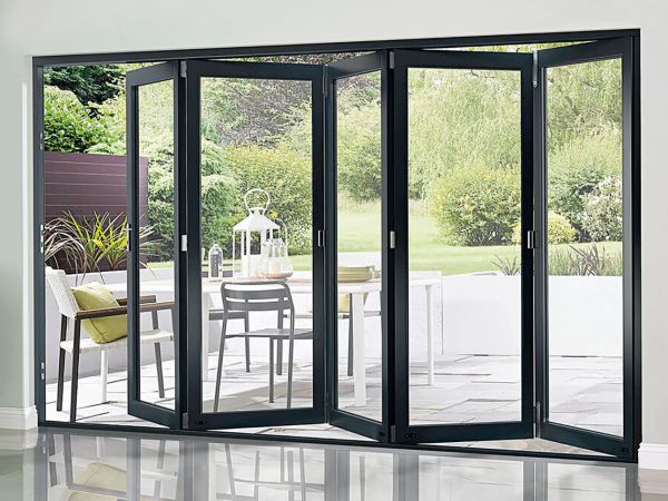 Bi-fold French doors