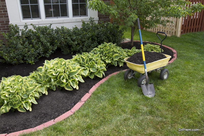 Add layers of mulch