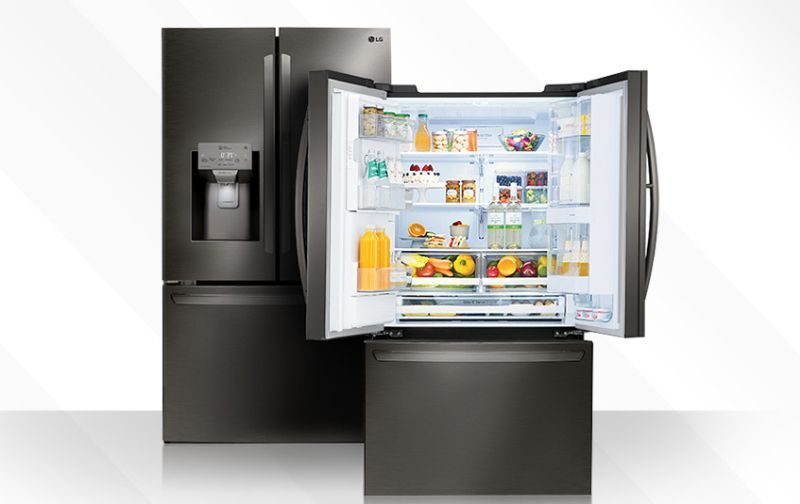 LG PANORAMA French Door Refrigerator