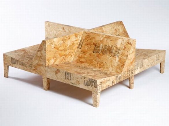 Recycled Furniture Made From Undesirable Materials 585x436 