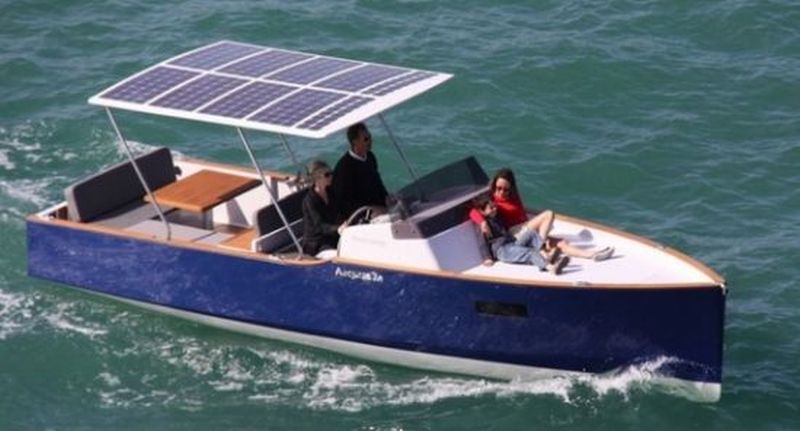 Aequus Boats unveil Aequus 7.0 solar-electric boat