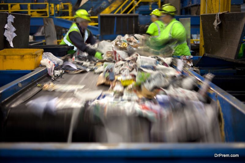 government-approved recycling plant