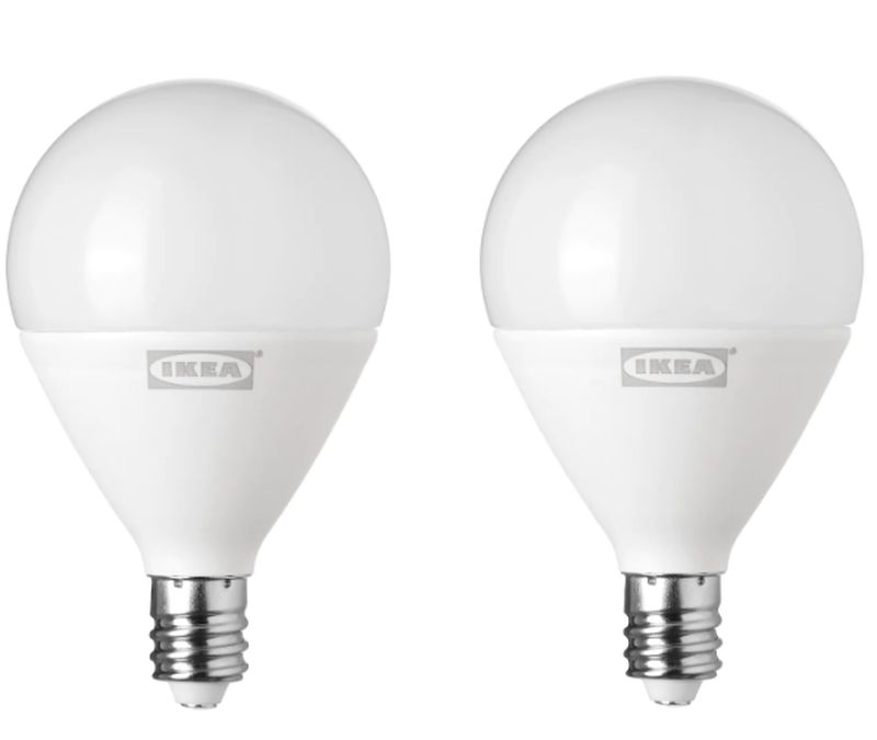 IKEA LED light bulbs