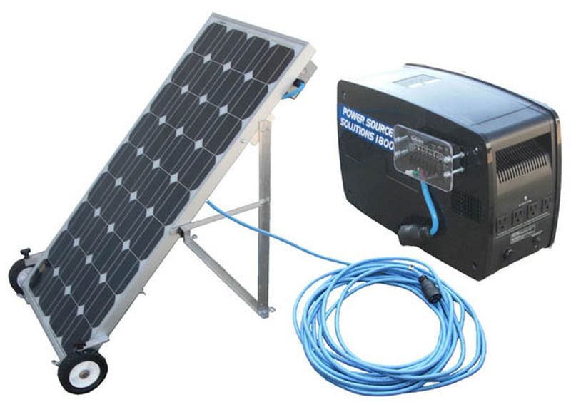 Household solar generator system