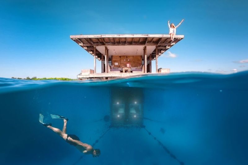 Underwater Room, Manta Resort, Pemba Island, Zanzibar