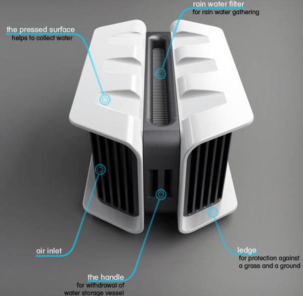 Water Making Machine extracts water from thin air