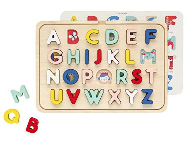 Alphabet Wooden tray Puzzle from Petit Collage