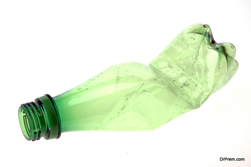 empty plastic bottle