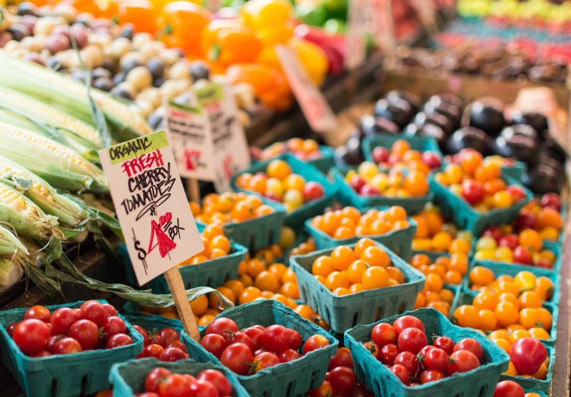 organic vegetables