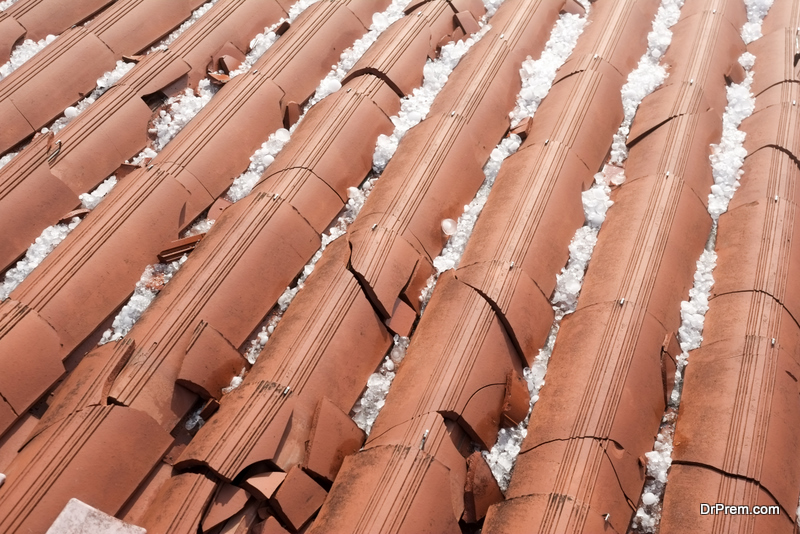 Impact of Hail On Roof