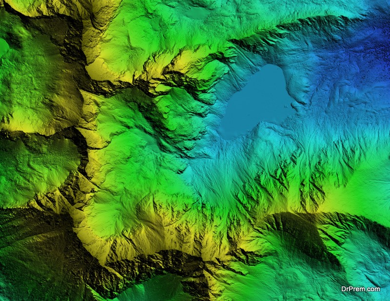 Digital elevation model