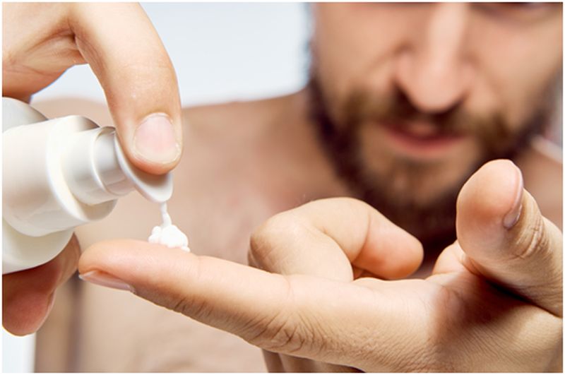 man using Body Care Product