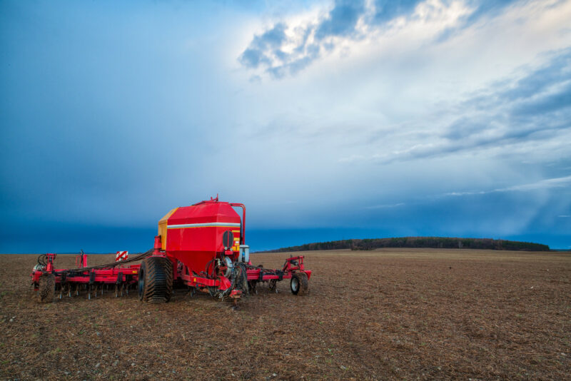 A seeding machine